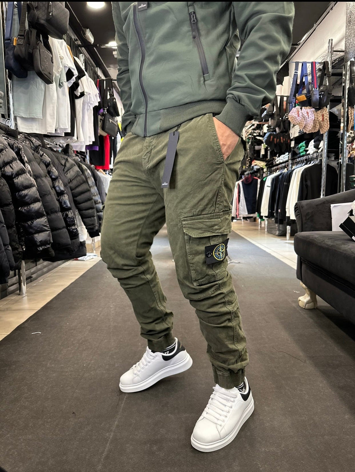 CARGO ΠΑΝΤΕΛΟΝΙ ΧΑΚΙ-STONE ISLAND 2024